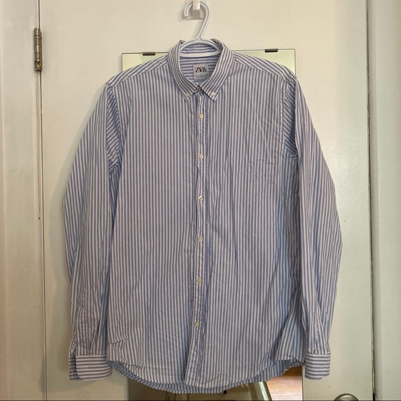 Zara Striped button down - Picture 1 of 2